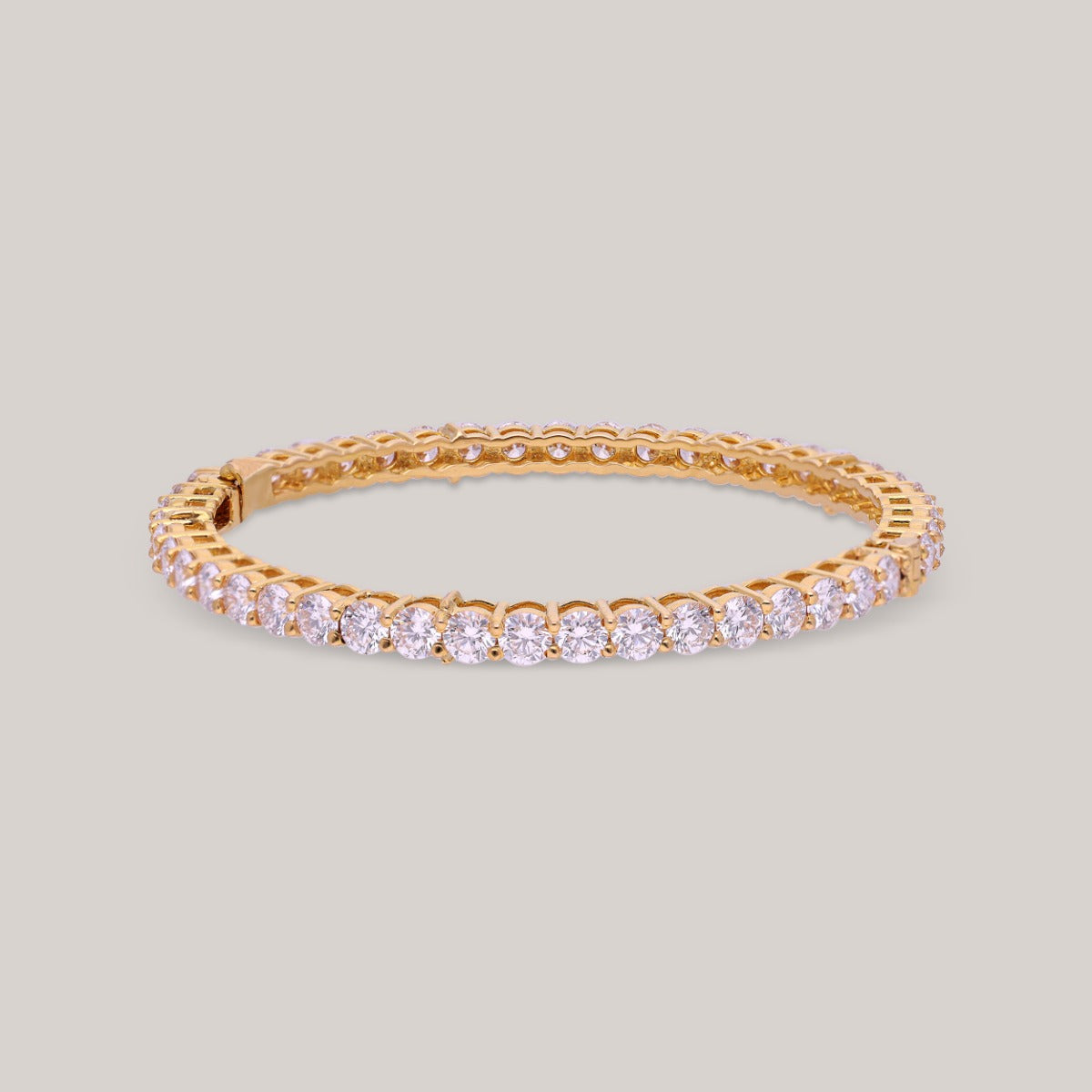 Forever Gleam Diamond Bangle
