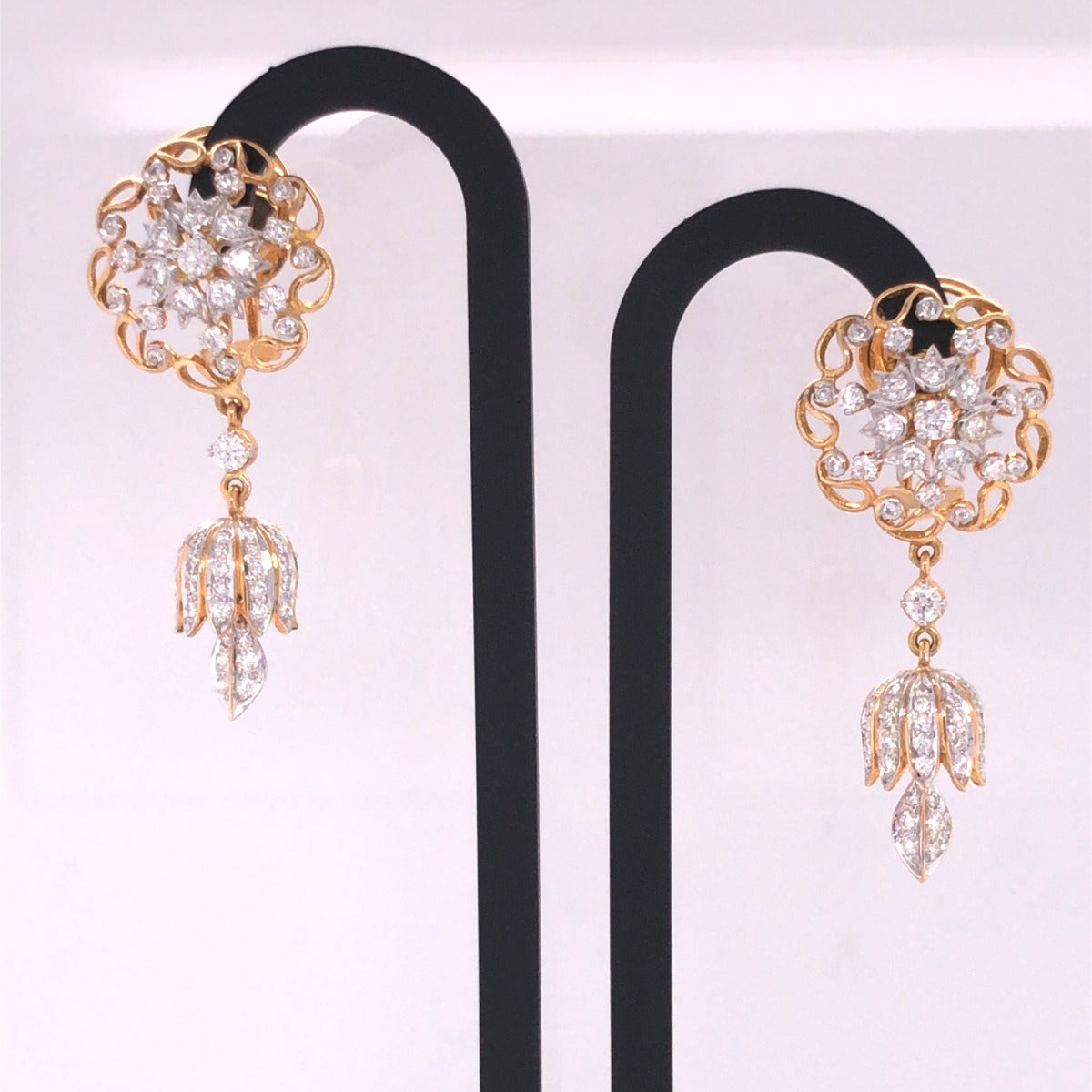Chandelier Dazzle Diamond Earrings