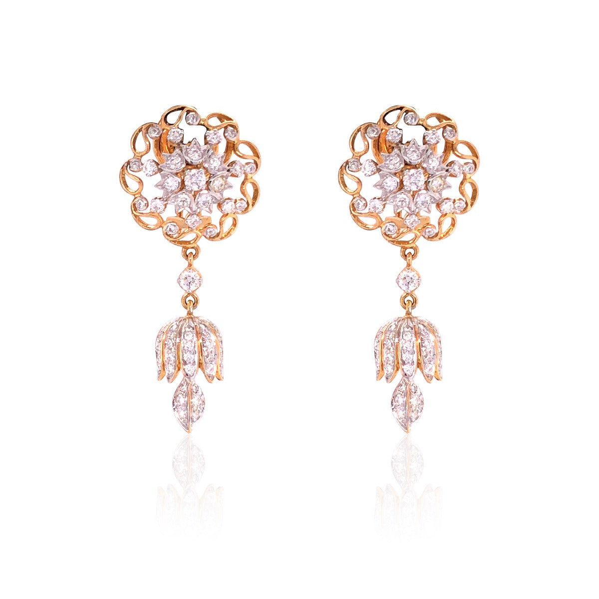 Chandelier Dazzle Diamond Earrings