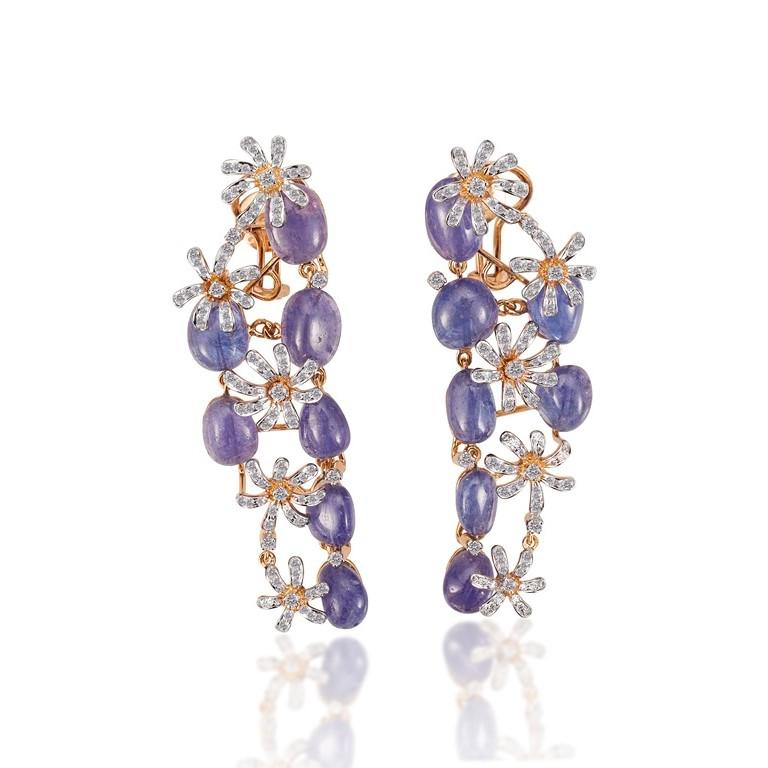 Tanzanite Necklace Set