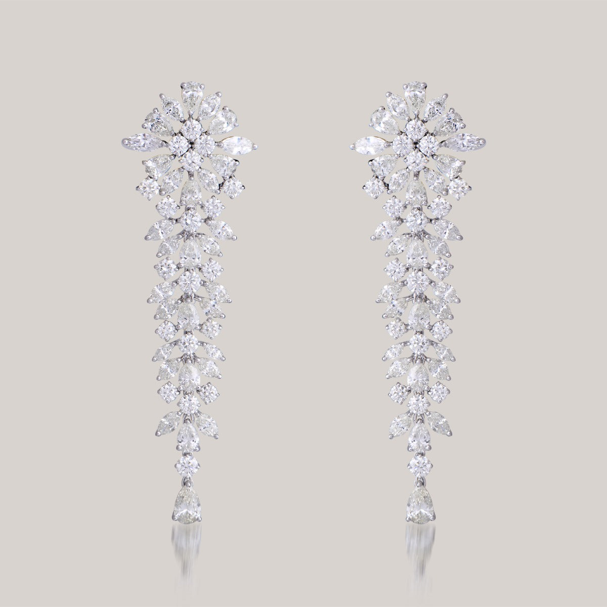 Classy Diamond Danglers