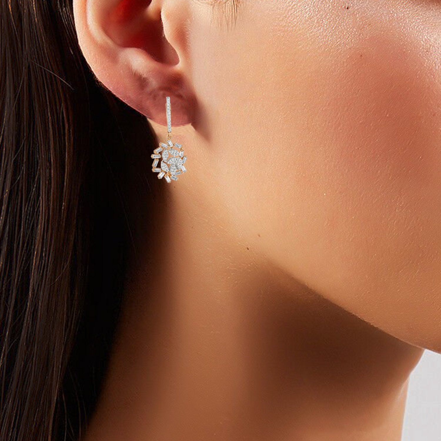 Sparkle Diamond Earrings