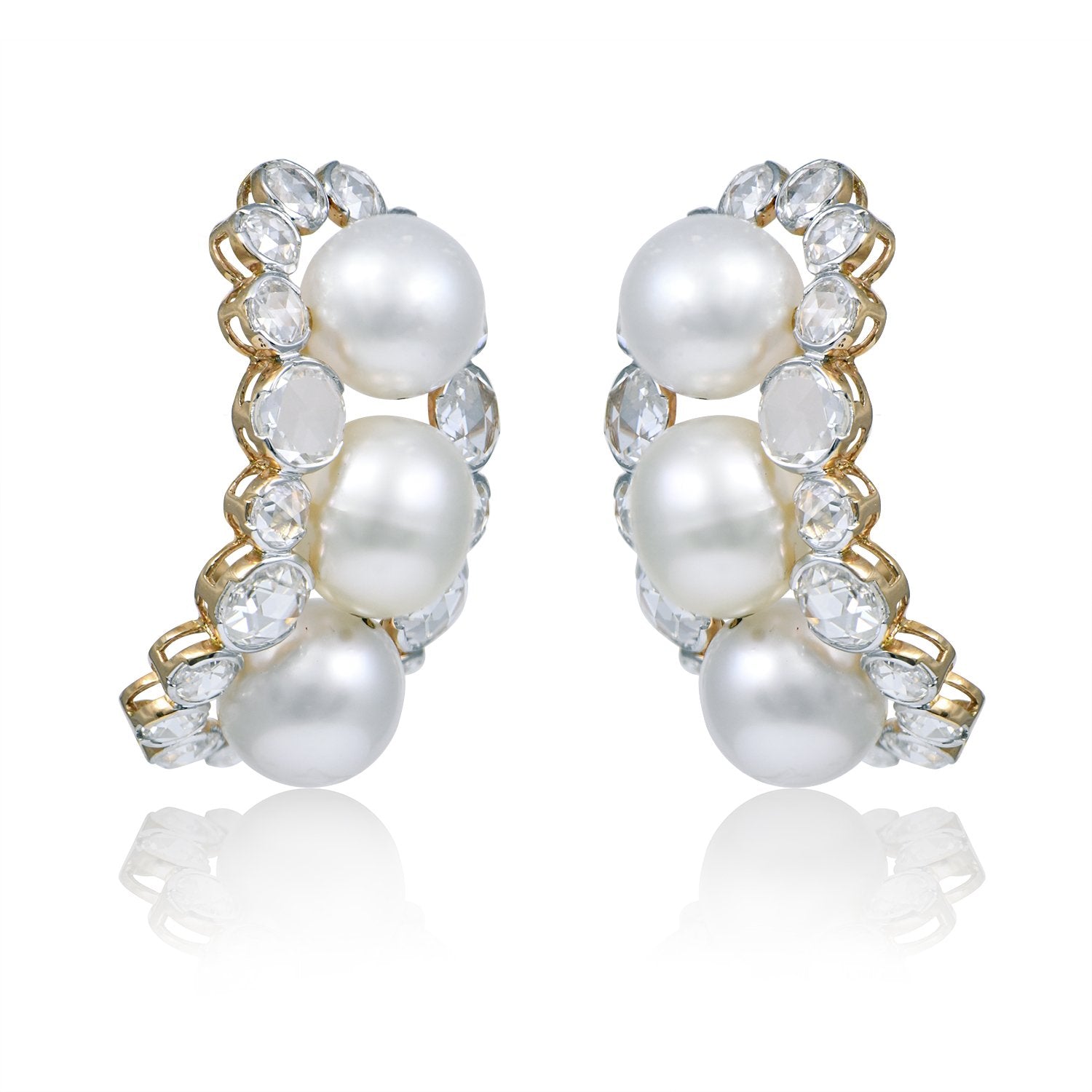 Zeel Gemstone Diamond Earrings