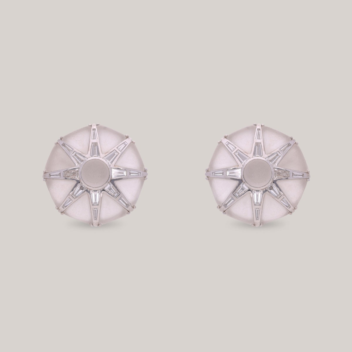 Glacial Gleam Diamond Earrings