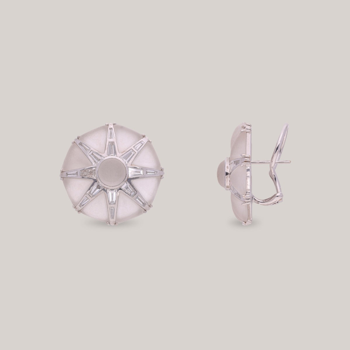 Glacial Gleam Diamond Earrings
