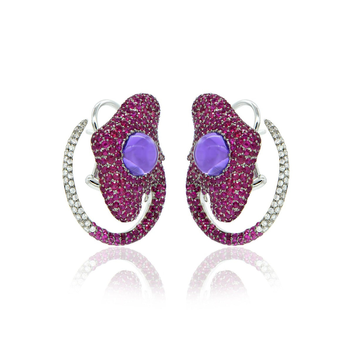 Interwind Diamond Earrings