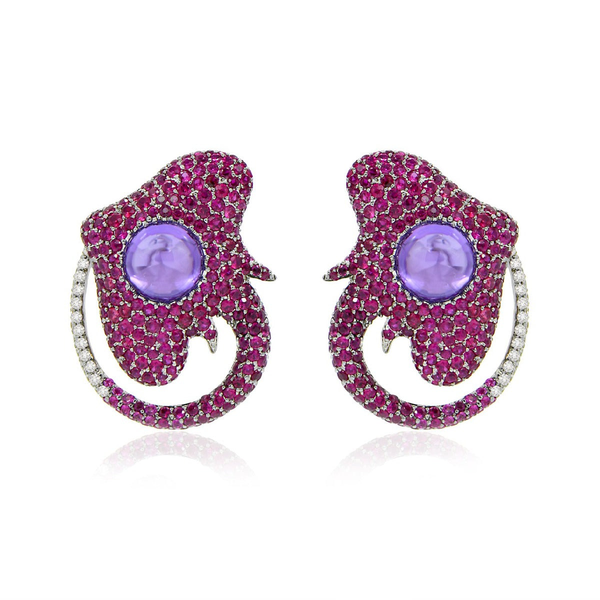 Interwind Diamond Earrings