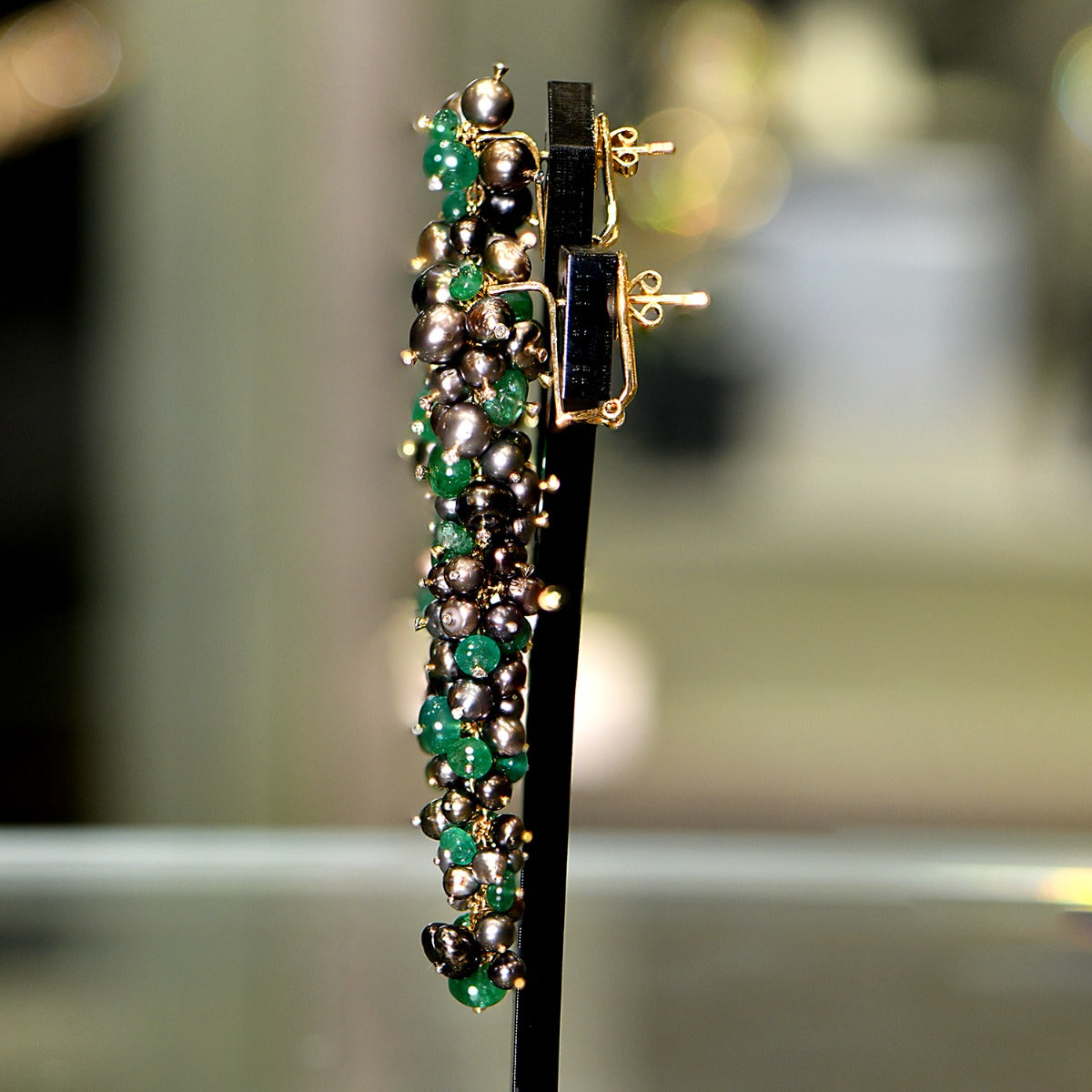Evergreen Creeper Diamond Earrings