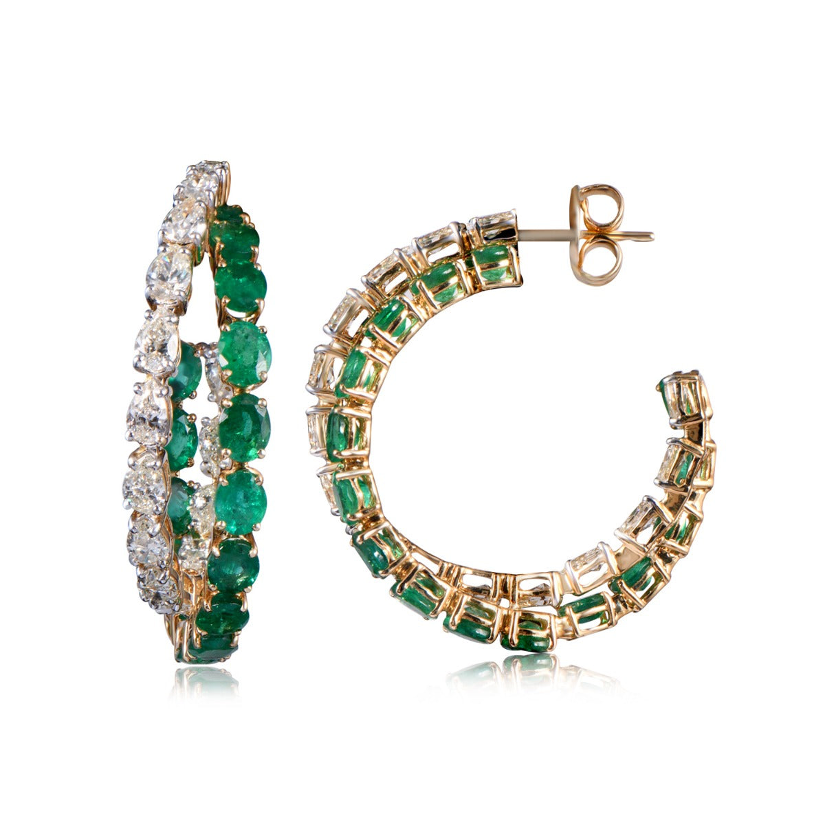 Gamora Loop Diamond Earrings