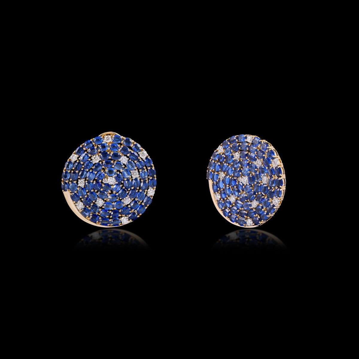 Kyanite Celestial Diamond Earrings