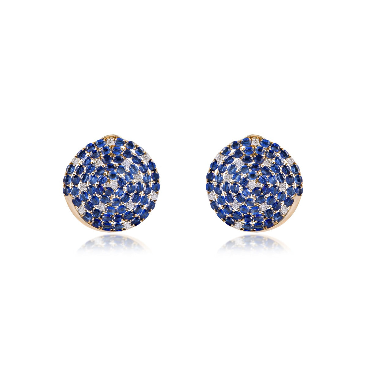 Kyanite Celestial Diamond Earrings