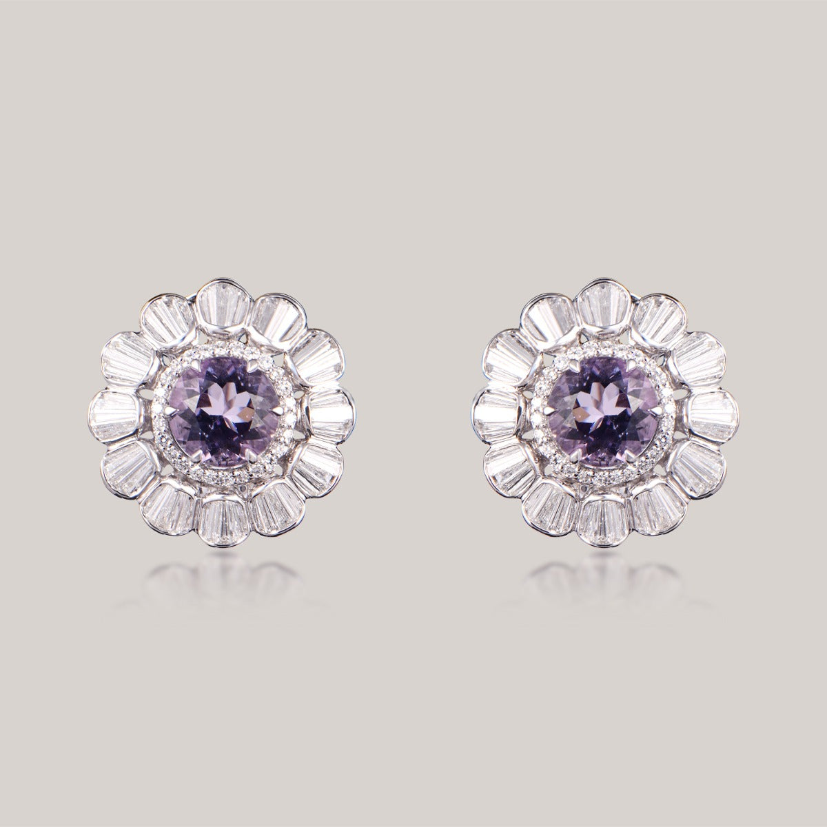 Hyacinth Diamond Choker Set