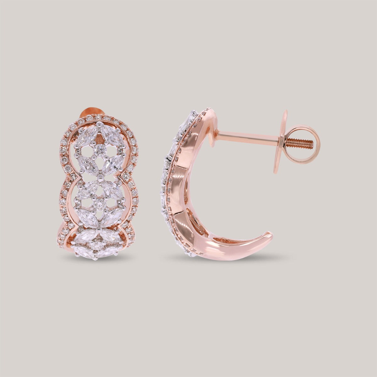 Fergie Stud Diamond Earrings
