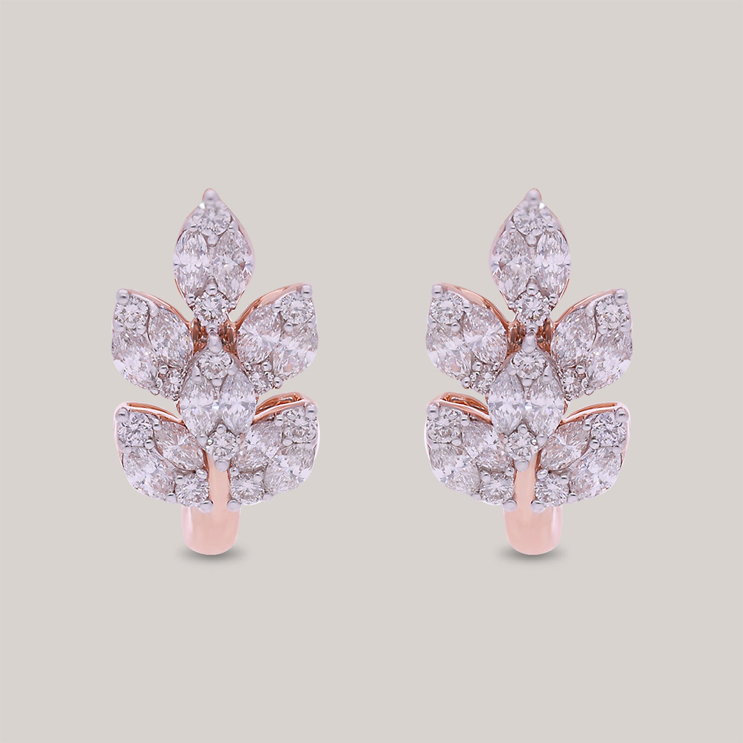 Alice Stud Diamond Earrings