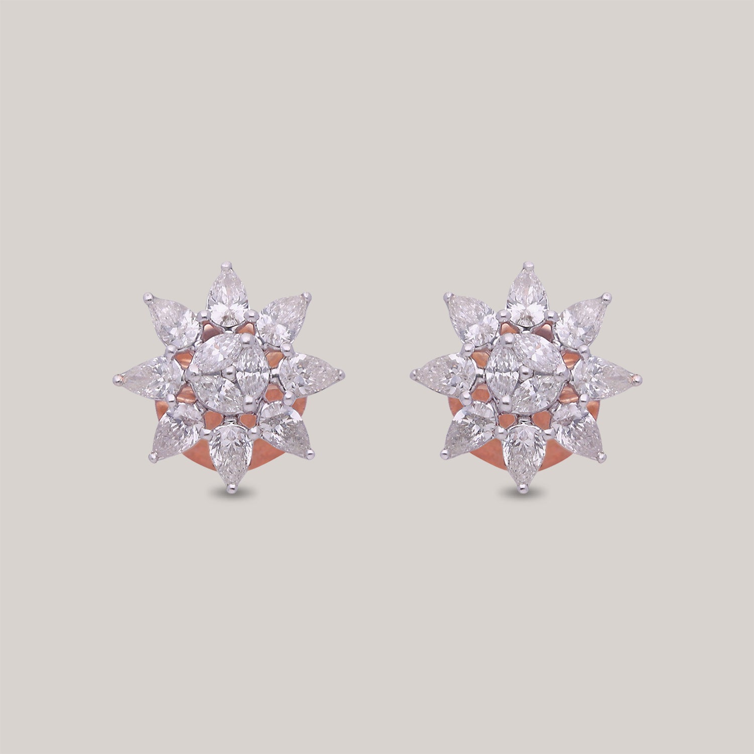 Melissa Stud Diamond Earrings