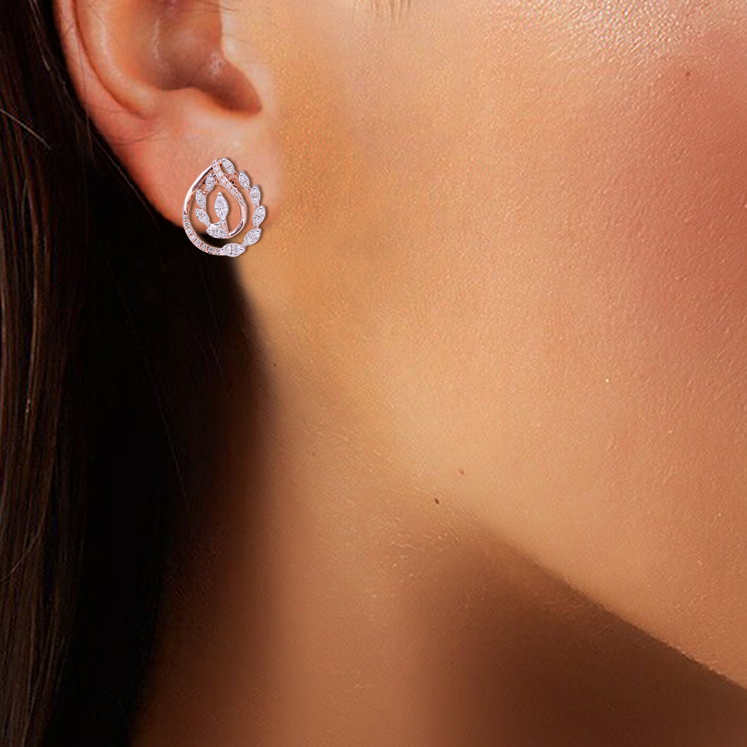 Elaine Diamond Earrings