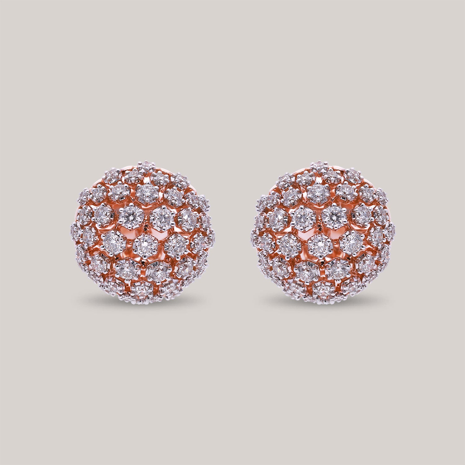 Lunar Luster Diamond Earrings
