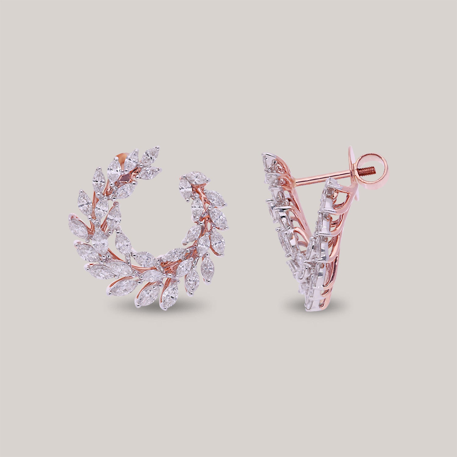 Cosmic Crystals Diamond Earrings
