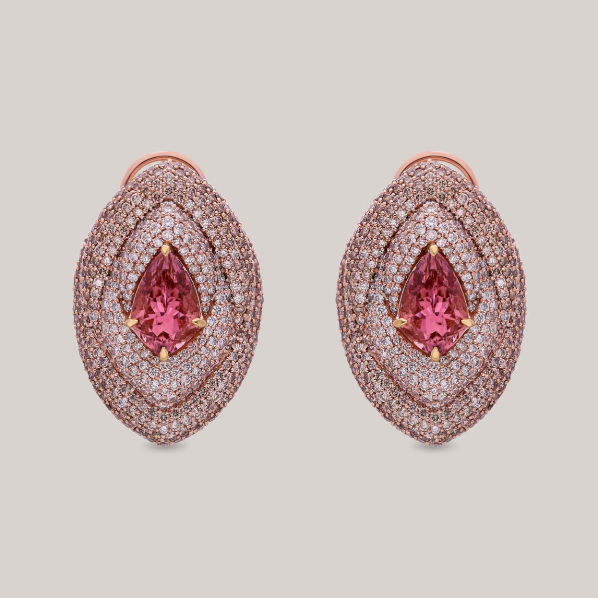 Cerise Diamond Earrings
