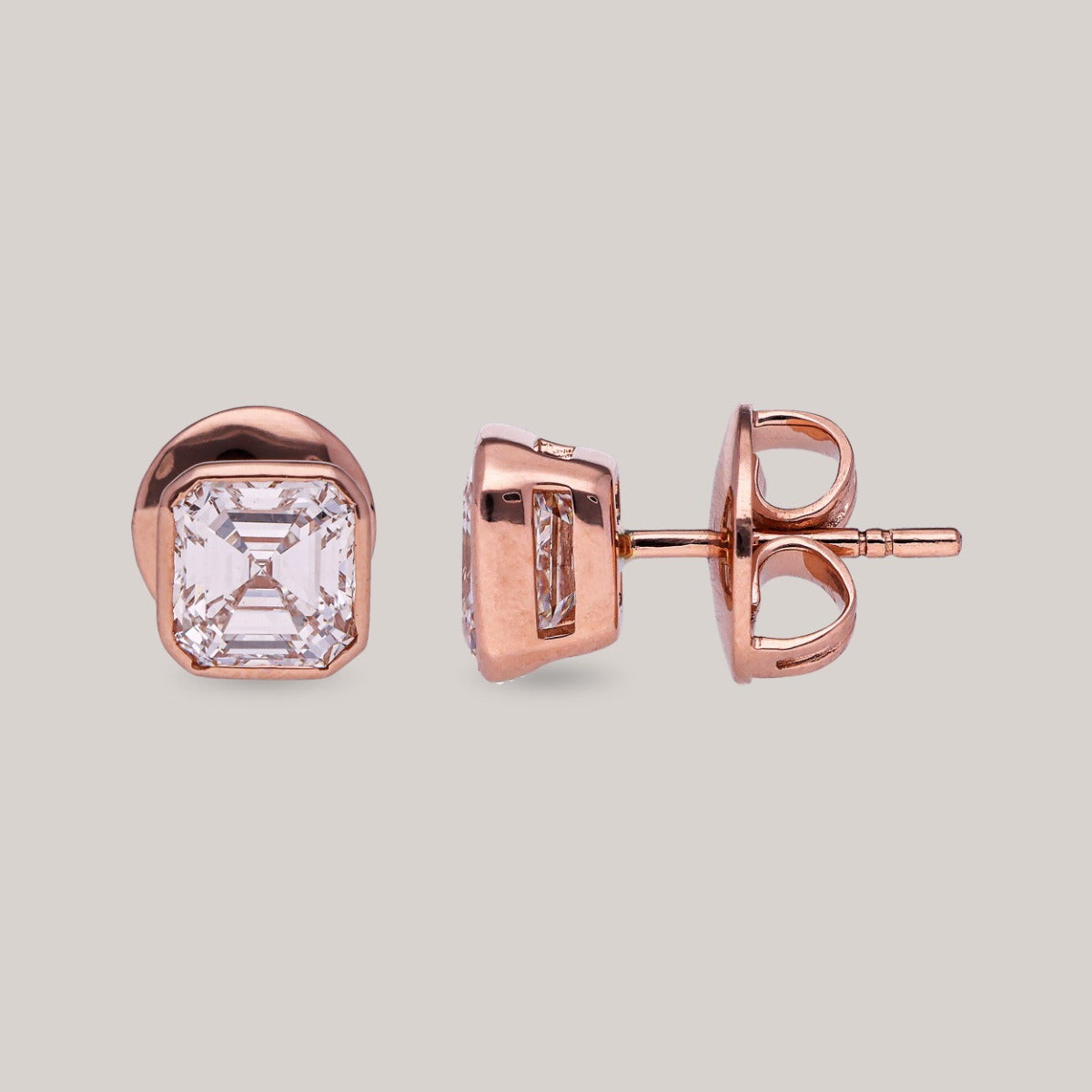 Asscher Legacy Diamond Earrings