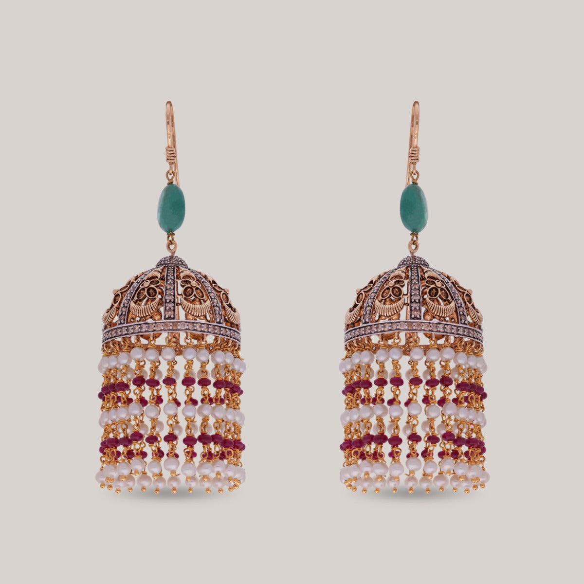 Royal Radiance Diamond Jhumka