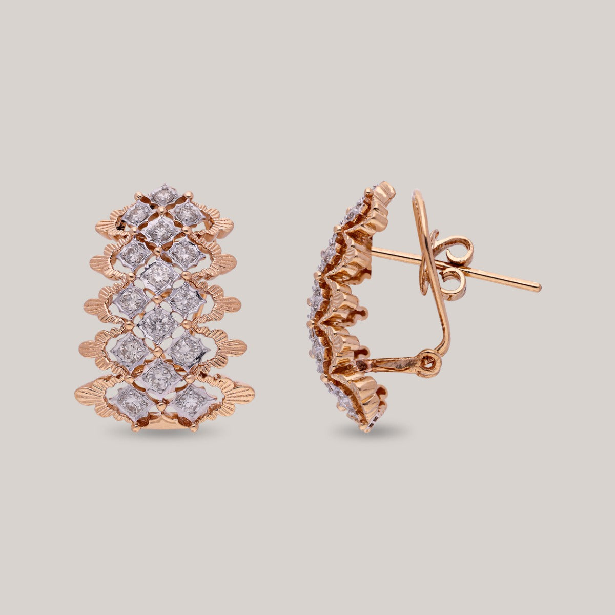 Eternal Waves Diamond Earrings