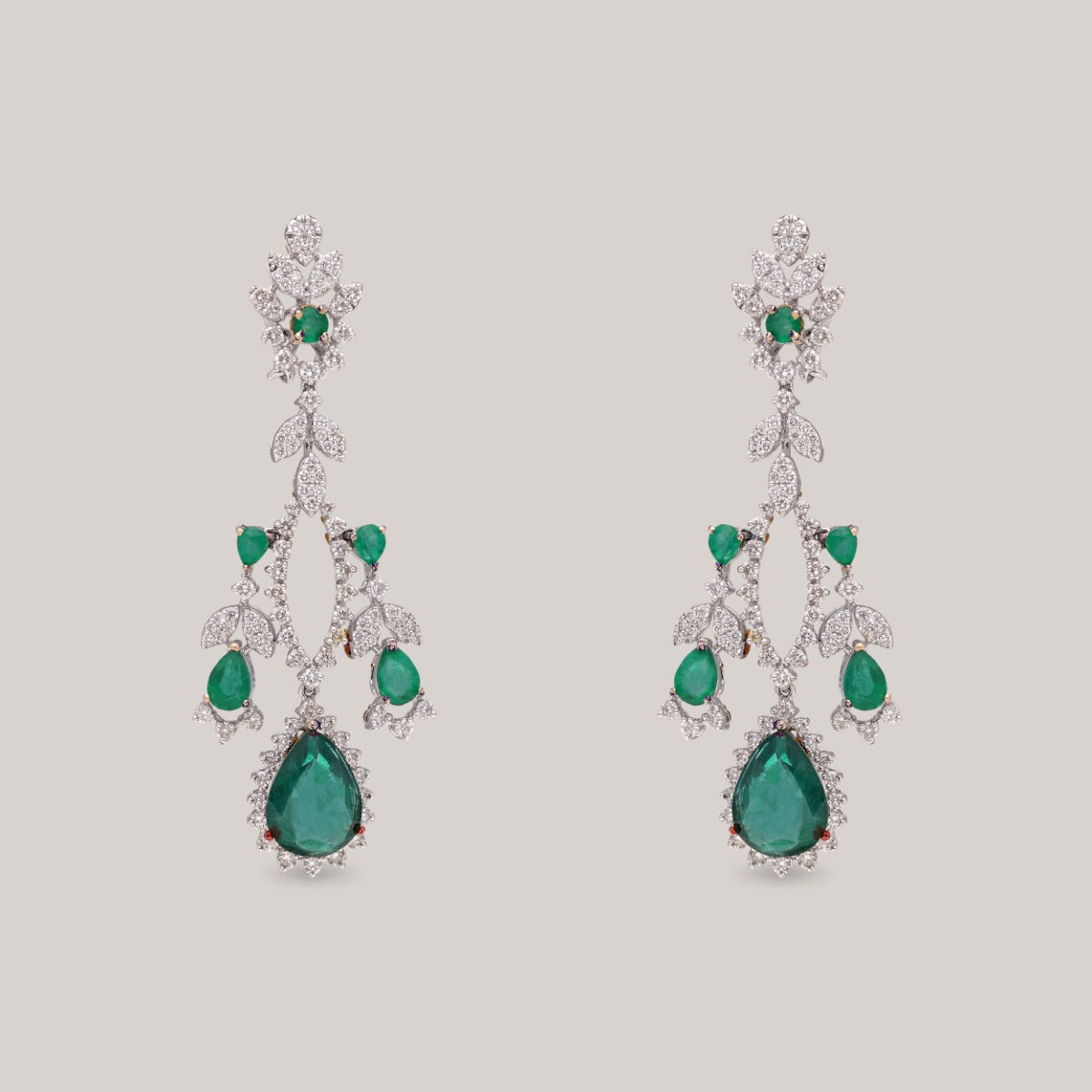 Imperial Charm Diamond Earrings