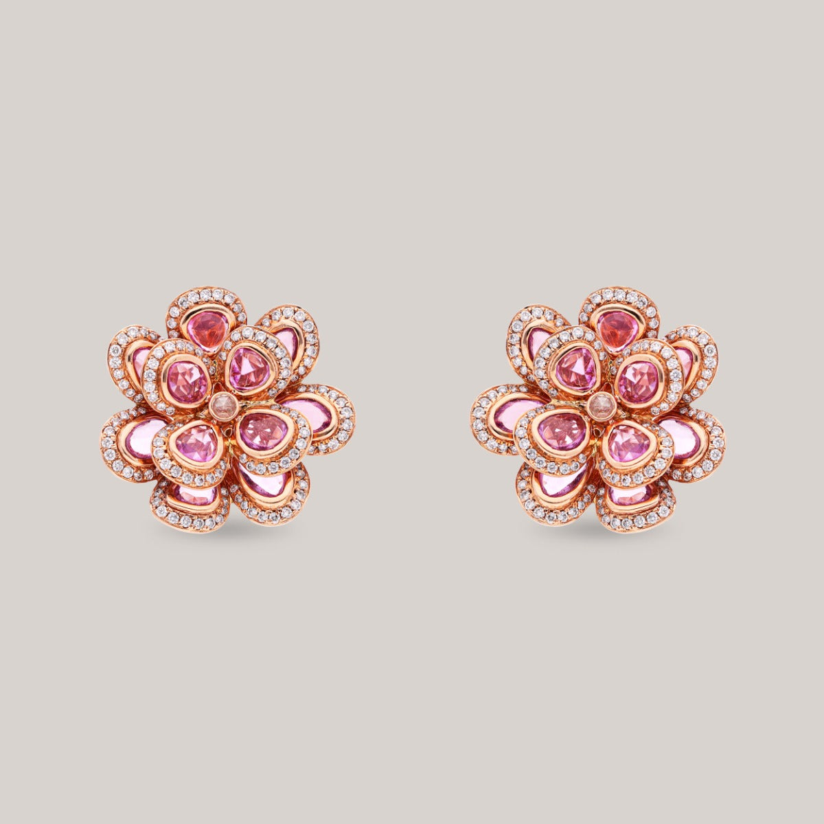 Blossoming Brilliance Diamond Earrings