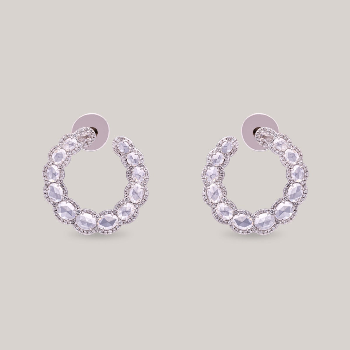Celestial Orbit Diamond Earrings