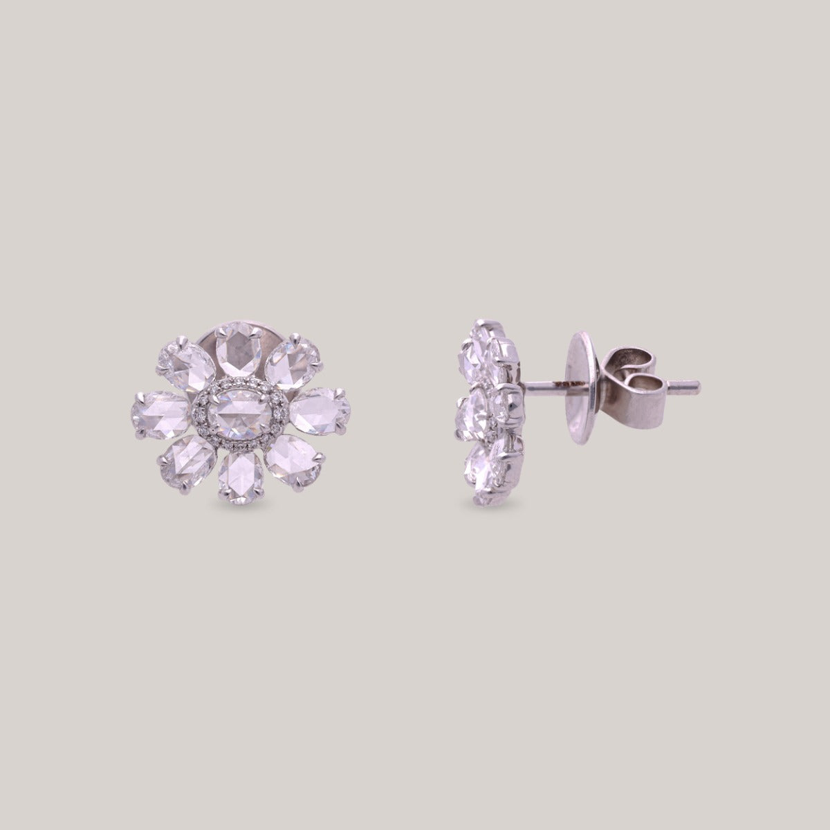 Moonlit Bouquet Diamond Earrings