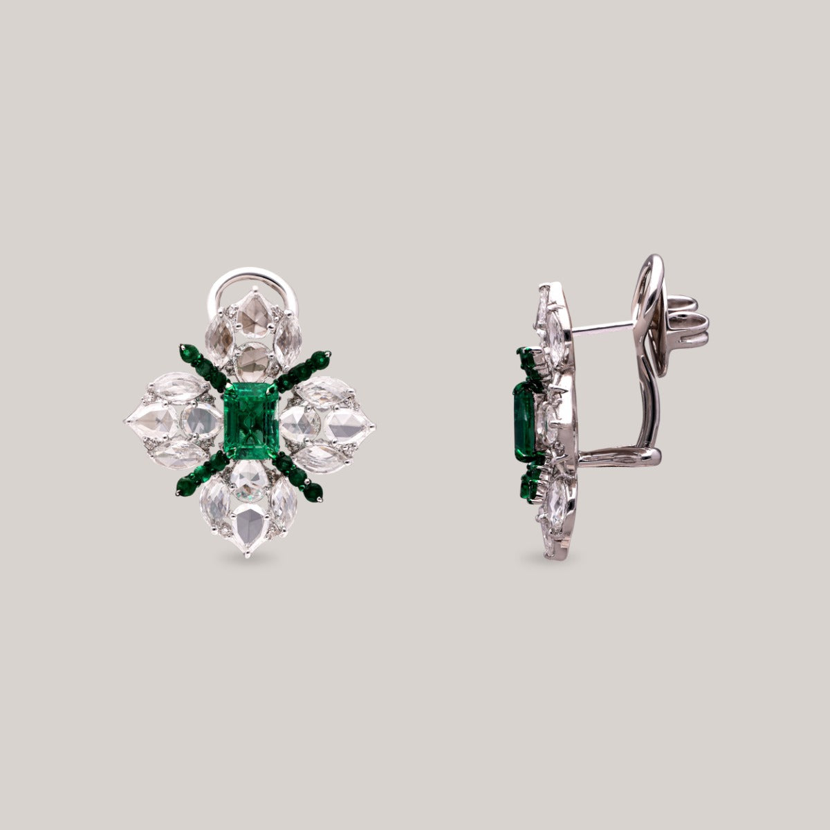 Ethereal Sparkle Diamond Earrings