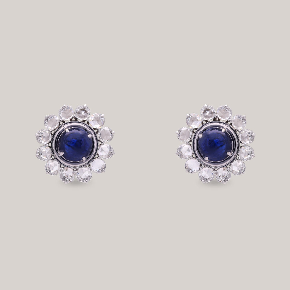 Moonlit Bloom Diamond Earrings