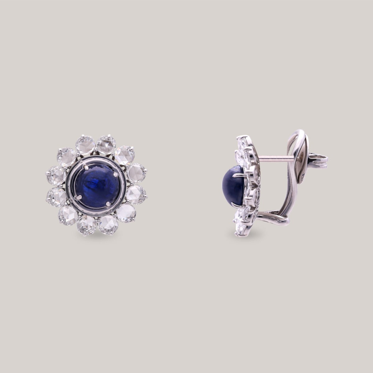 Moonlit Bloom Diamond Earrings