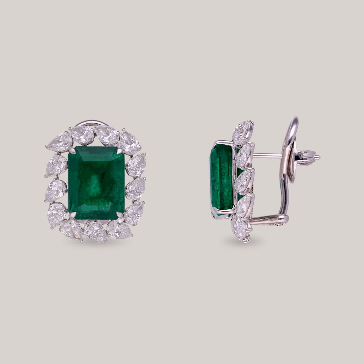Emeraude Luxe Diamond Earrings