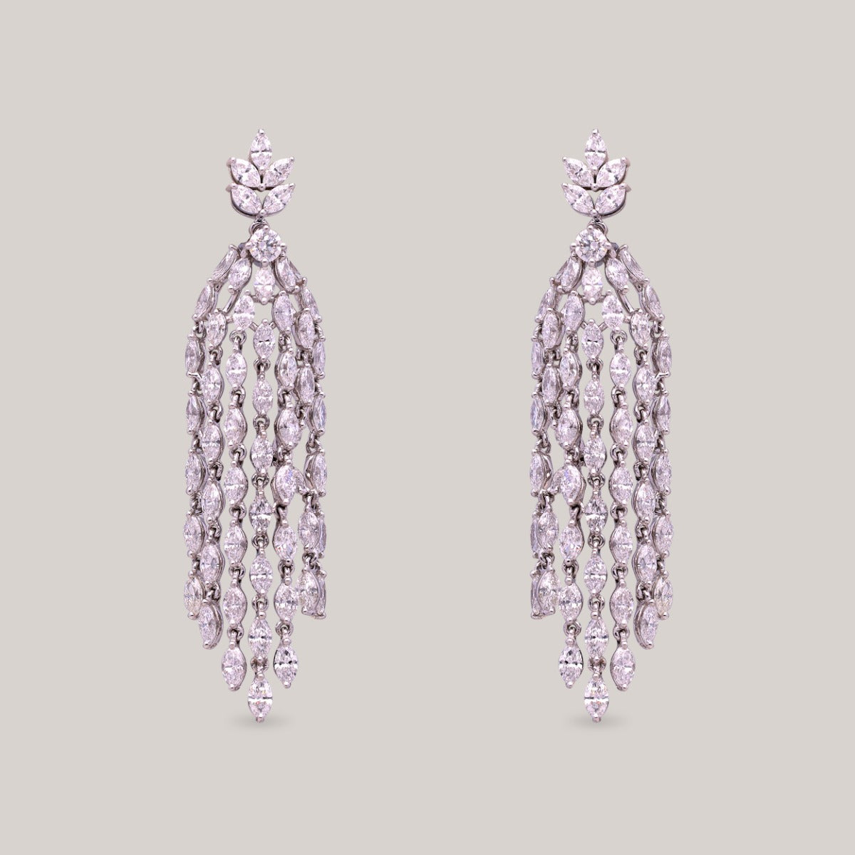 Whispering Diamond Earrings