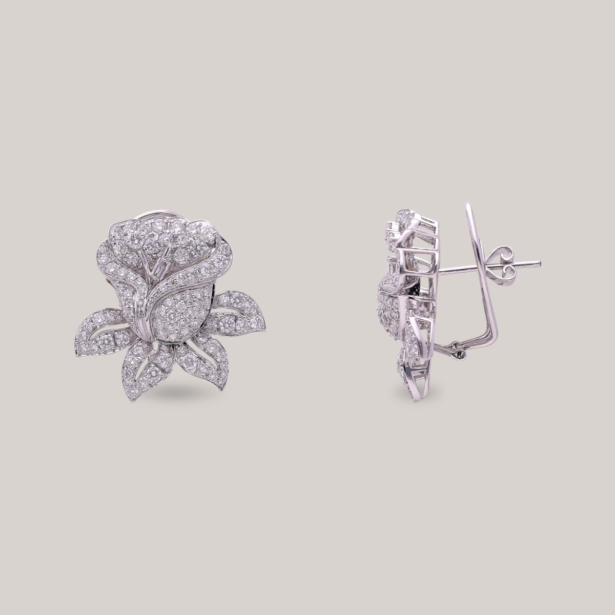 Blooming Brilliance Diamond Earrings