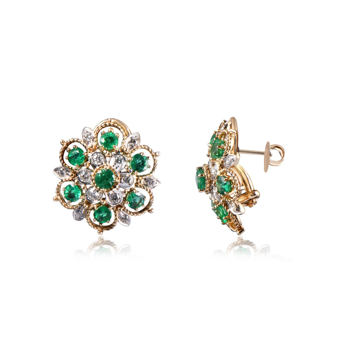 Magnolia Diamond Earrings