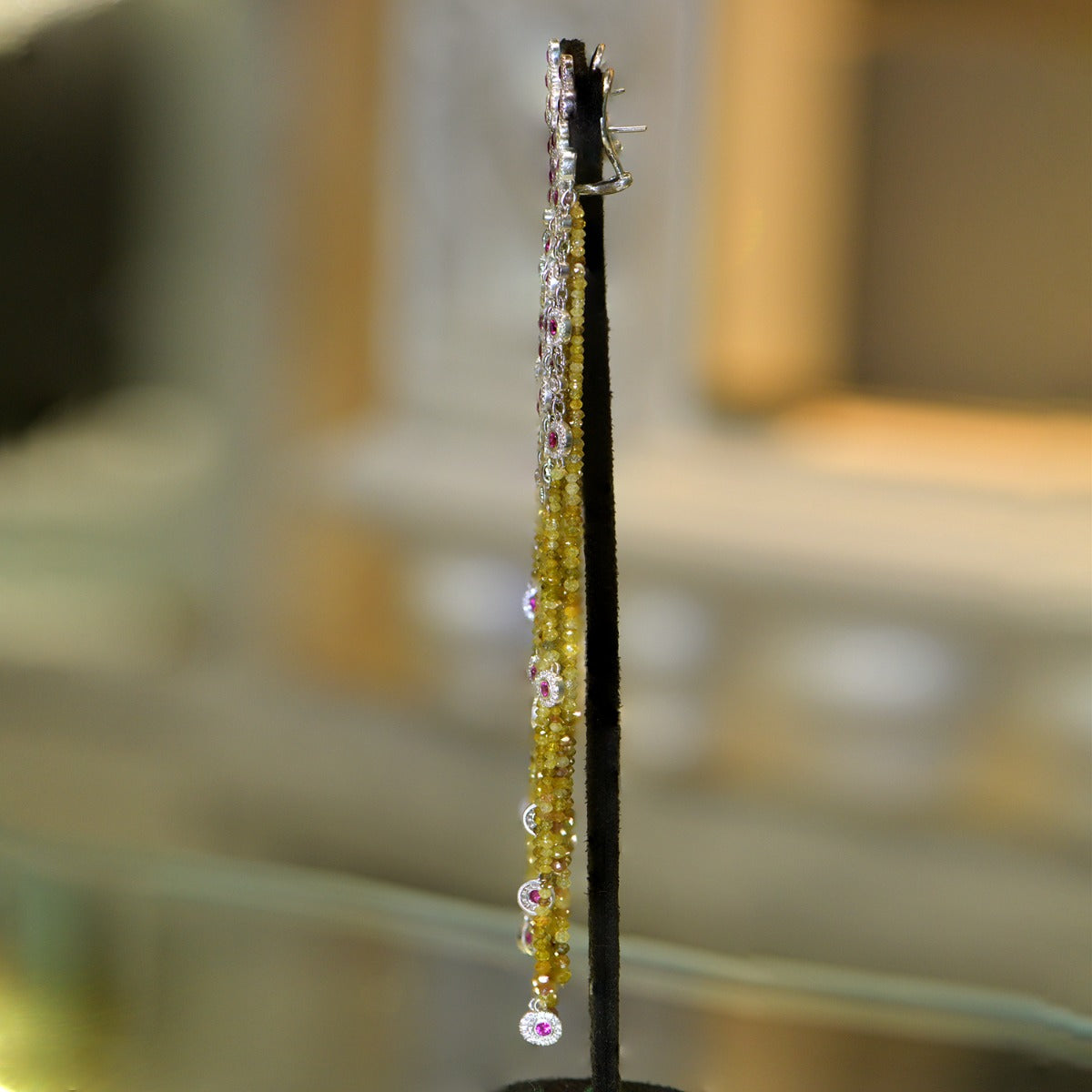 Ping Waterfall Diamond Earrings