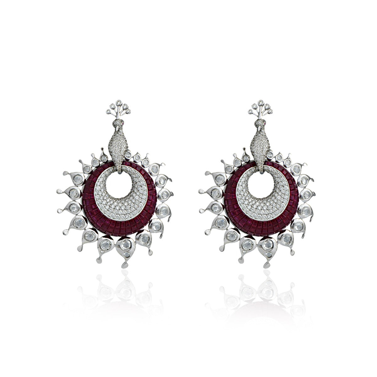 Enigmatic Peacock Necklace Set