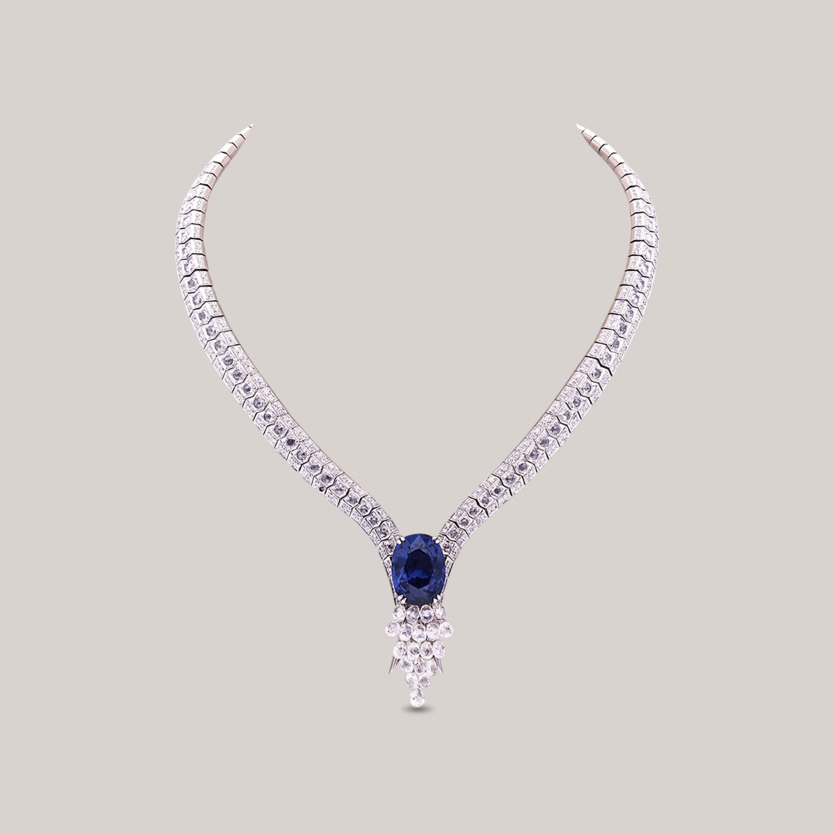 Blue Island Diamond Necklace