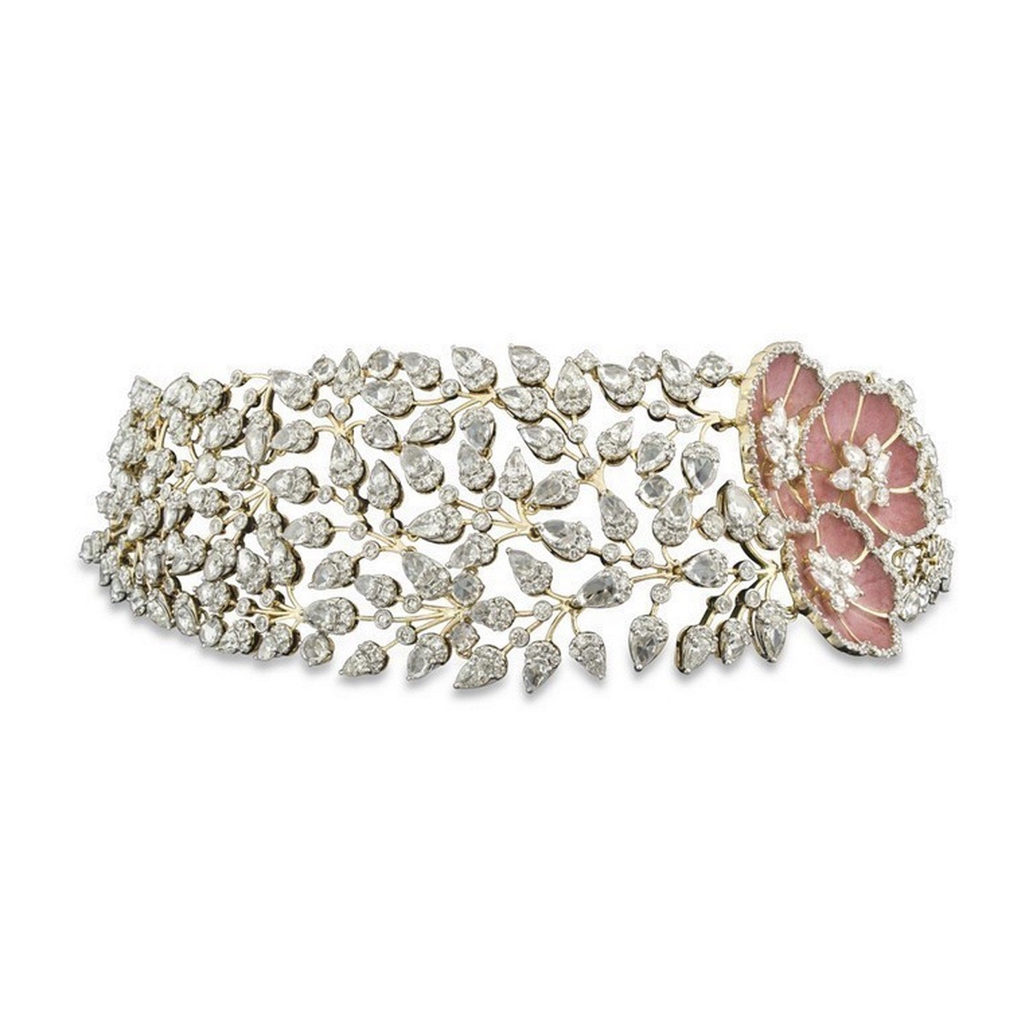 Leaf Island Diamond Choker