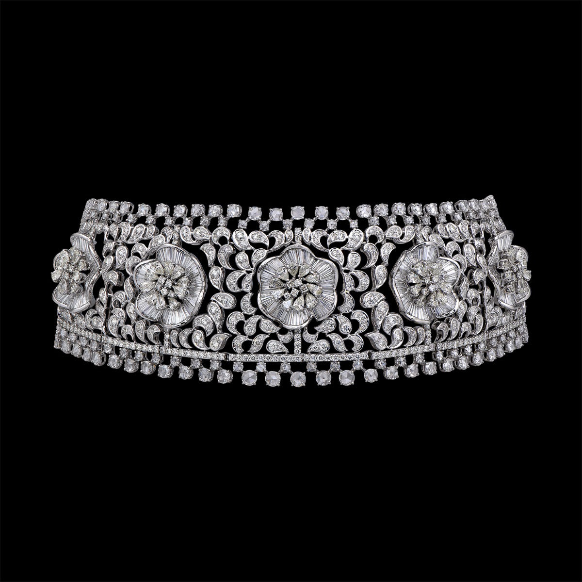 Stone Henge Diamond Choker