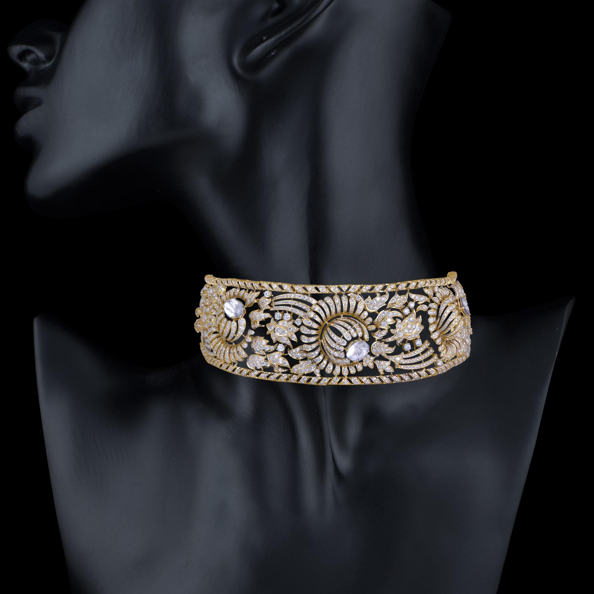 Mushroom Diamond Choker