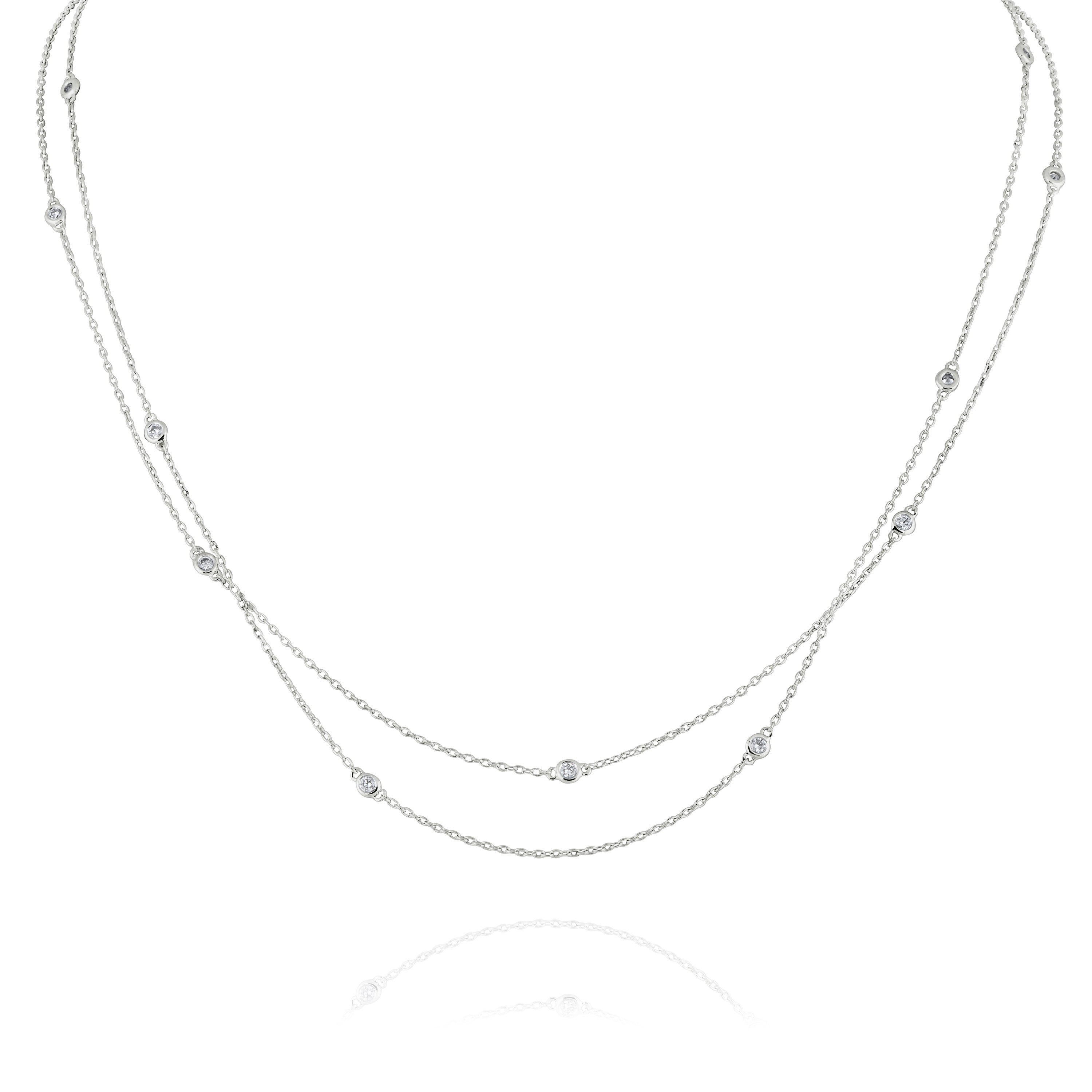 Sway Sparkle Diamond Necklace