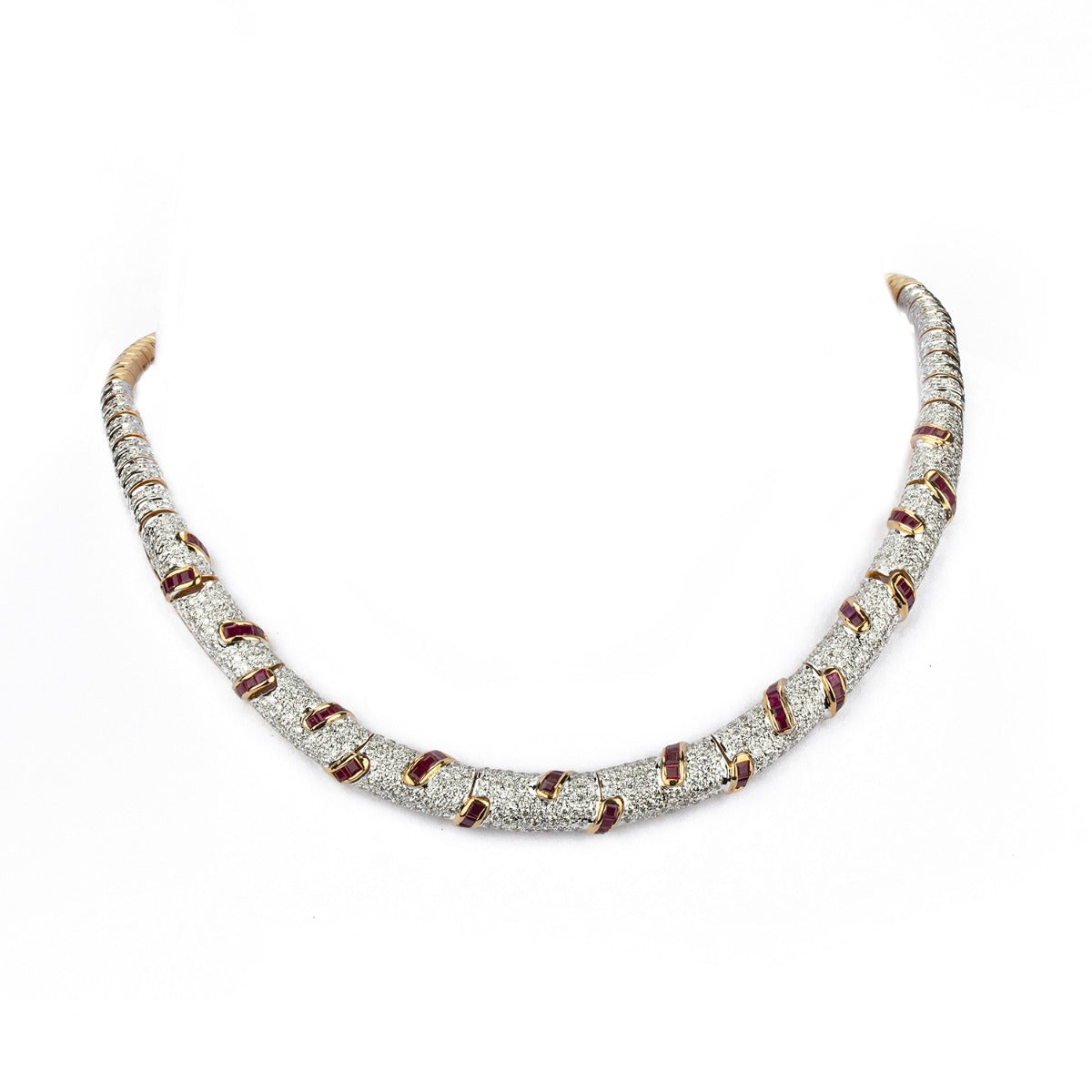 Rope Diamond Necklace