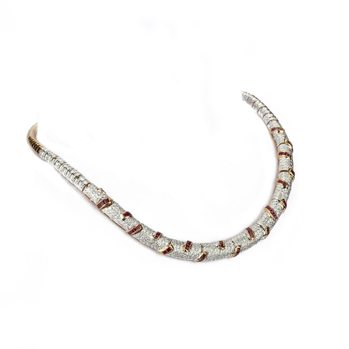 Rope Diamond Necklace