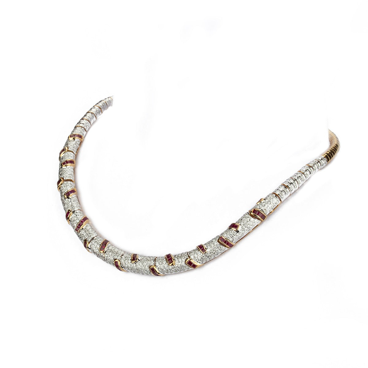Rope Diamond Necklace