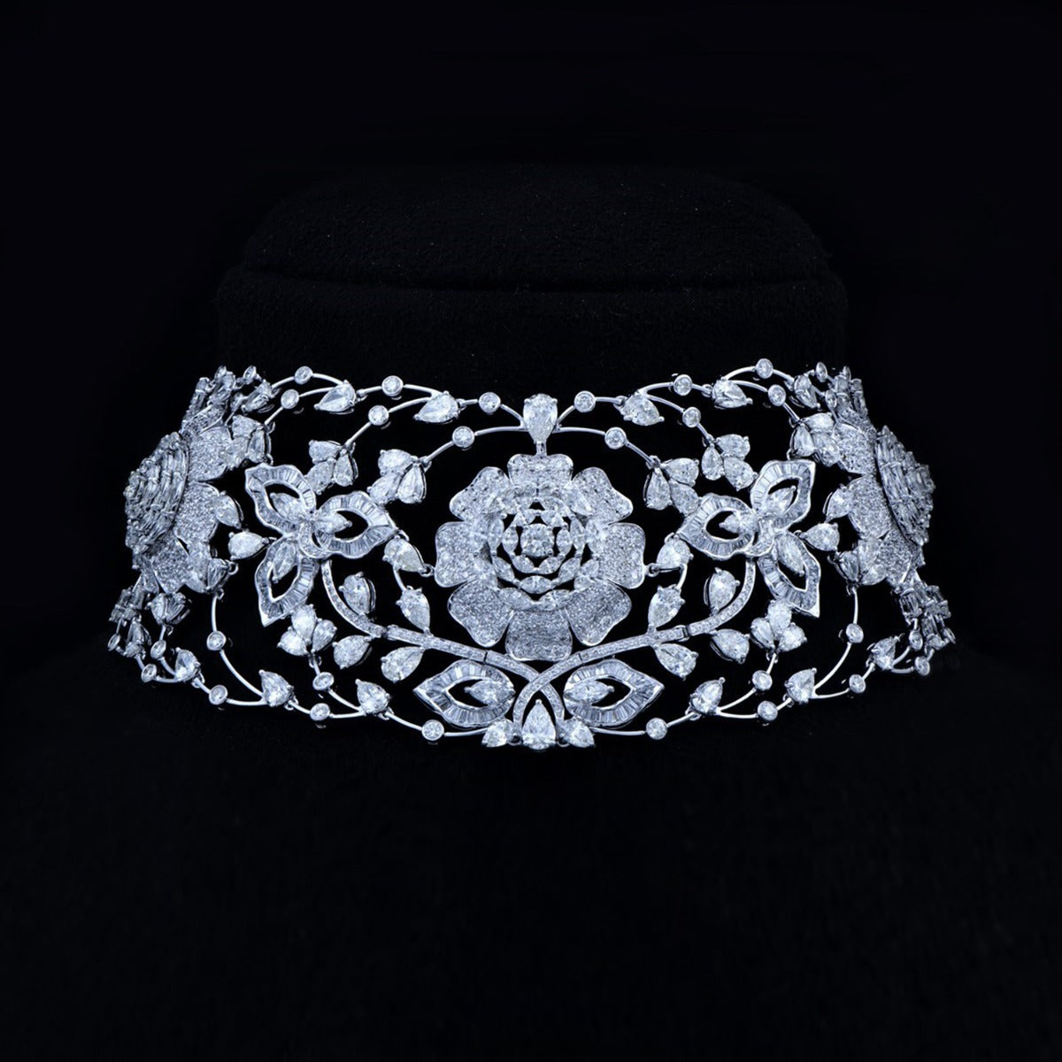 Garden Arch Diamond Choker