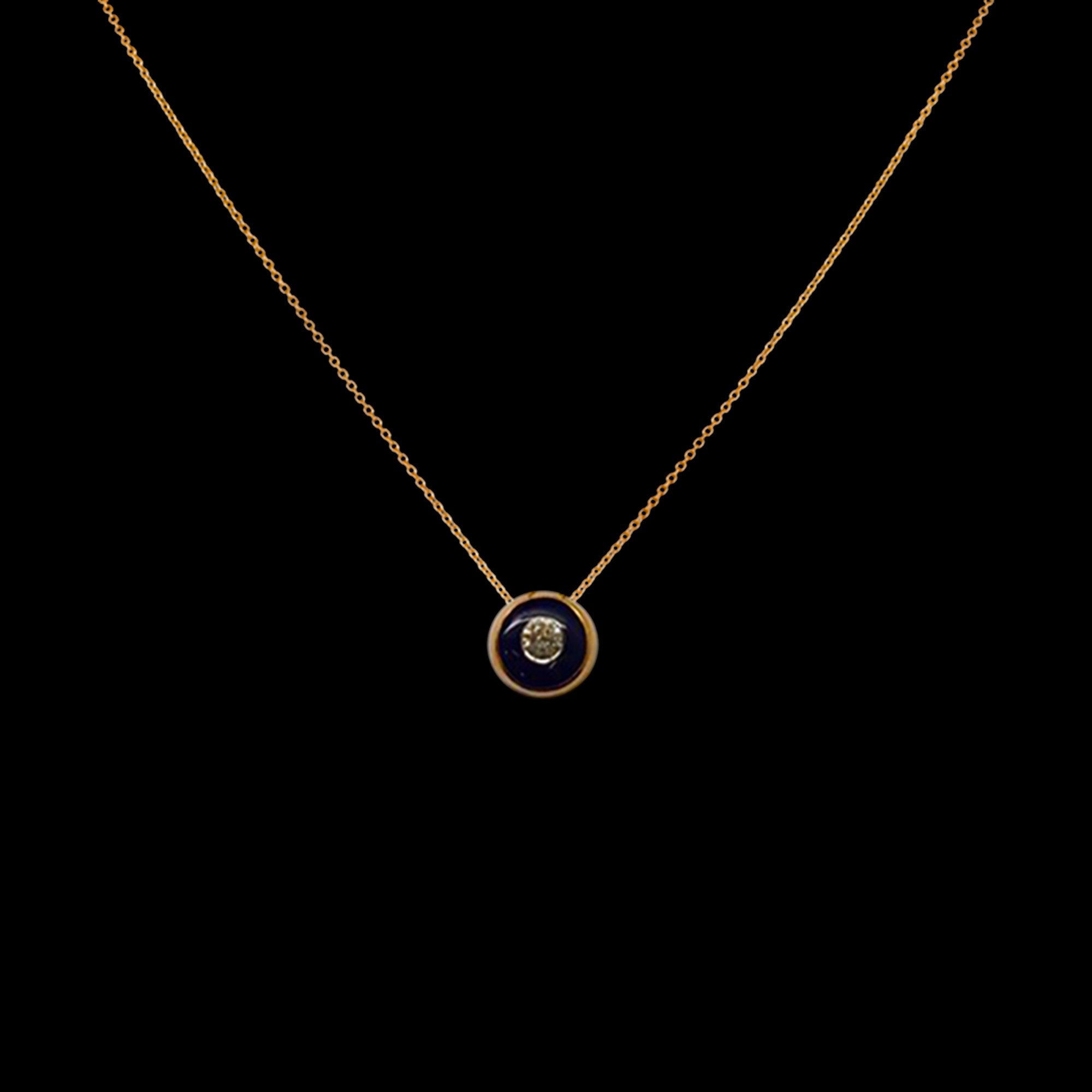 Ganesha Couch Diamond Pendant