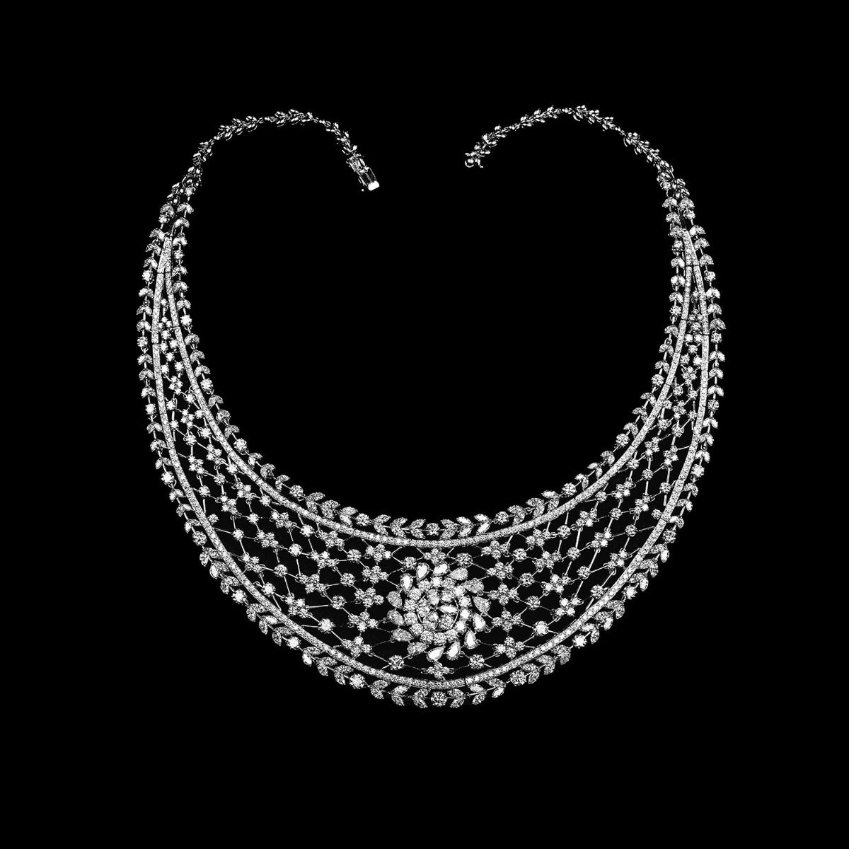 Espalier Diamond Necklace